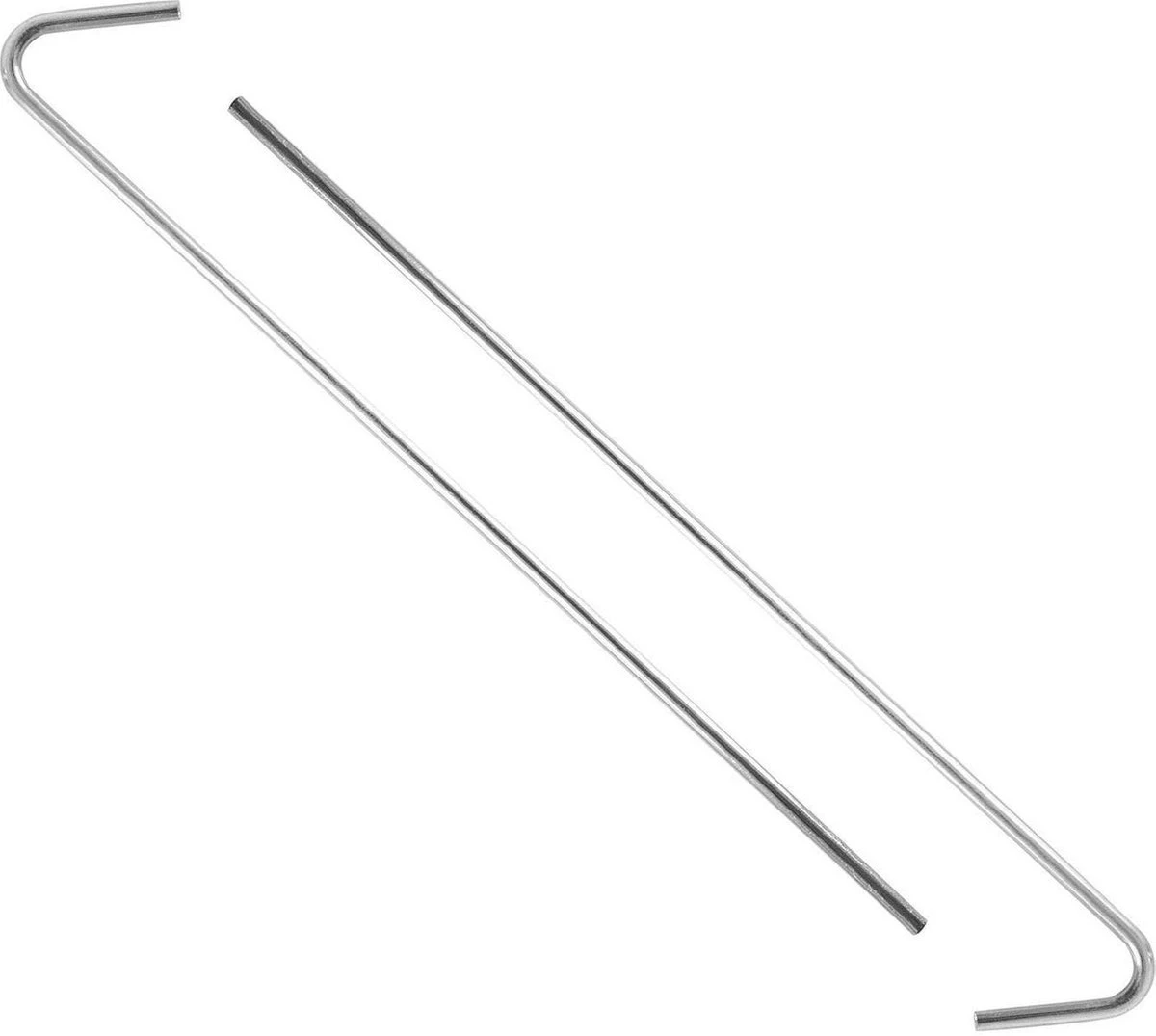 Stalen Tentharingen Set - 12 Stuks - 23 Cm | Staal | Opzetten Tent | Tentspijkers | Tentspijker | Haringen | Tentharing | Haring | Camping | Kamperen 5 Stalen Tentharingen Set - 12 Stuks - 23 Cm | Staal | Opzetten Tent | Tentspijkers | Tentspijker | Haringen | Tentharing | Haring | Camping | Kamperen - Afbeelding 3