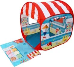 Pop-Up Strandtent: Beach Hut - Speeltent -Buiten Kamperen Apparatuur 1200x1083