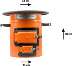 Dutch Rocket Stove - Rocket Stove - Kooktoestel Op Houtvuur - Met Draagtas - Dutch Oven -Buiten Kamperen Apparatuur 1200x1092 4