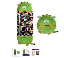 Draak Slaapzak -160 Cms | Kinderslaapzak | Slaapzak Junior | Nappers | Children Sleeping Bag | Kinderen Slaapzak | Super Soft 2 In 1 Fun Pillow &Sleepy For Boys | Draak Slaapzak | Zachte Slaapzak | Knuffel Slaapzak | 2 In 1 Slaapzak | Kinderen -Buiten Kamperen Apparatuur 1200x1094 17