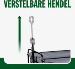 Hoogwaardige Bolderkar Opvouwbaar - Antraciet - Kinderen - Baby - Opslagkar - Bolderwagen - Tuinkar - Bolderkarren -Buiten Kamperen Apparatuur 1200x1107 4