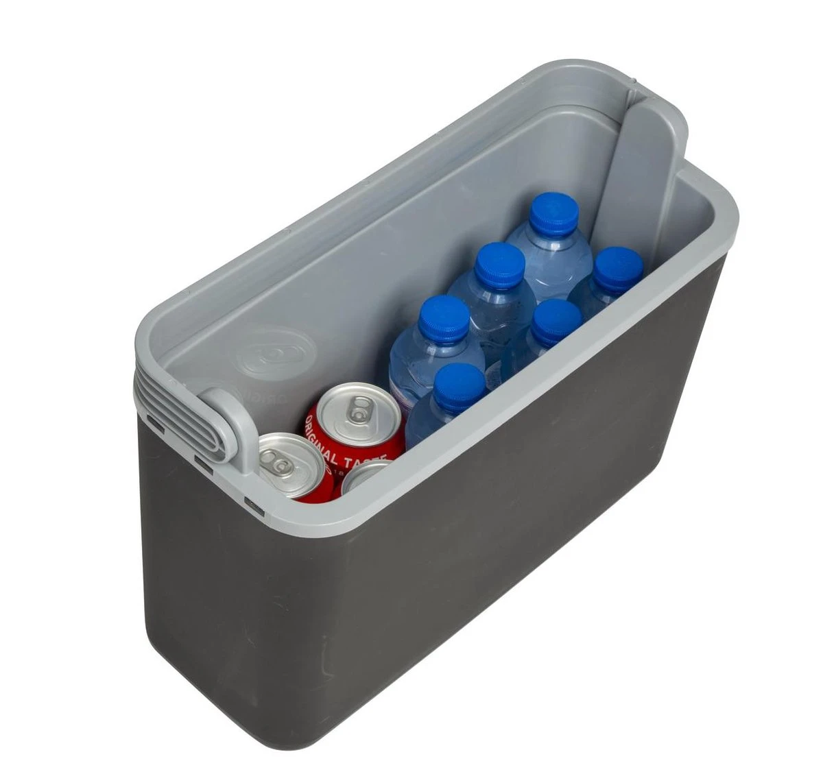 Bo-Camp Elektrische Autokoelbox Arctic - 12 Volt - 12 Liter - Zwart/Grijs 7 Bo-Camp Elektrische Autokoelbox Arctic - 12 Volt - 12 Liter - Zwart/Grijs - Afbeelding 5