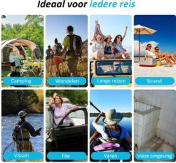 Merkloos Camping Toilet Met Draagtas En 10 Vuilzakken - Toiletemmer Draagbaar Met Deksel -Buiten Kamperen Apparatuur 1200x1113 10