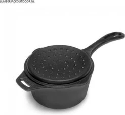 Petromax KR1 Gietijzeren Steelpan Met Deksel (1 Liter) -Buiten Kamperen Apparatuur 1200x1114 4