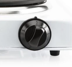 Kookplaat Basic Ø 16 Cm Elektrisch Wit Enkel Pits 1000W 5-standen 22 X 22 X 7 Cm -Buiten Kamperen Apparatuur 1200x1119 4