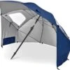 Sport-Brella - Premiere Strandtent - Windscherm - Tochtscherm - Tochtscherm - Stormparaplu - Zonnescherml - Blauw -Buiten Kamperen Apparatuur 1200x1124 2