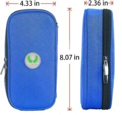 YOUSHARES Insuline Koeltas Diabetici Tas - Medicijnen Diabetici Geïsoleerde Draagbare Koeltas Voor Insuline Pen En Diabetes Koeltas Met 2 Koelaccu's (blauw) 11 YOUSHARES Insuline Koeltas Diabetici Tas - Medicijnen Diabetici Geïsoleerde Draagbare Koeltas Voor Insuline Pen En Diabetes Koeltas Met 2 Koelaccu's (blauw) -Buiten Kamperen Apparatuur 1200x1125 3