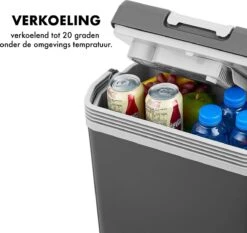 MOA - Thermo-elektrische Koelbox - Met Verwarmingsfunctie - 12V En 230V - 22 Liter - Grijs -ECW22 -Buiten Kamperen Apparatuur 1200x1130 3