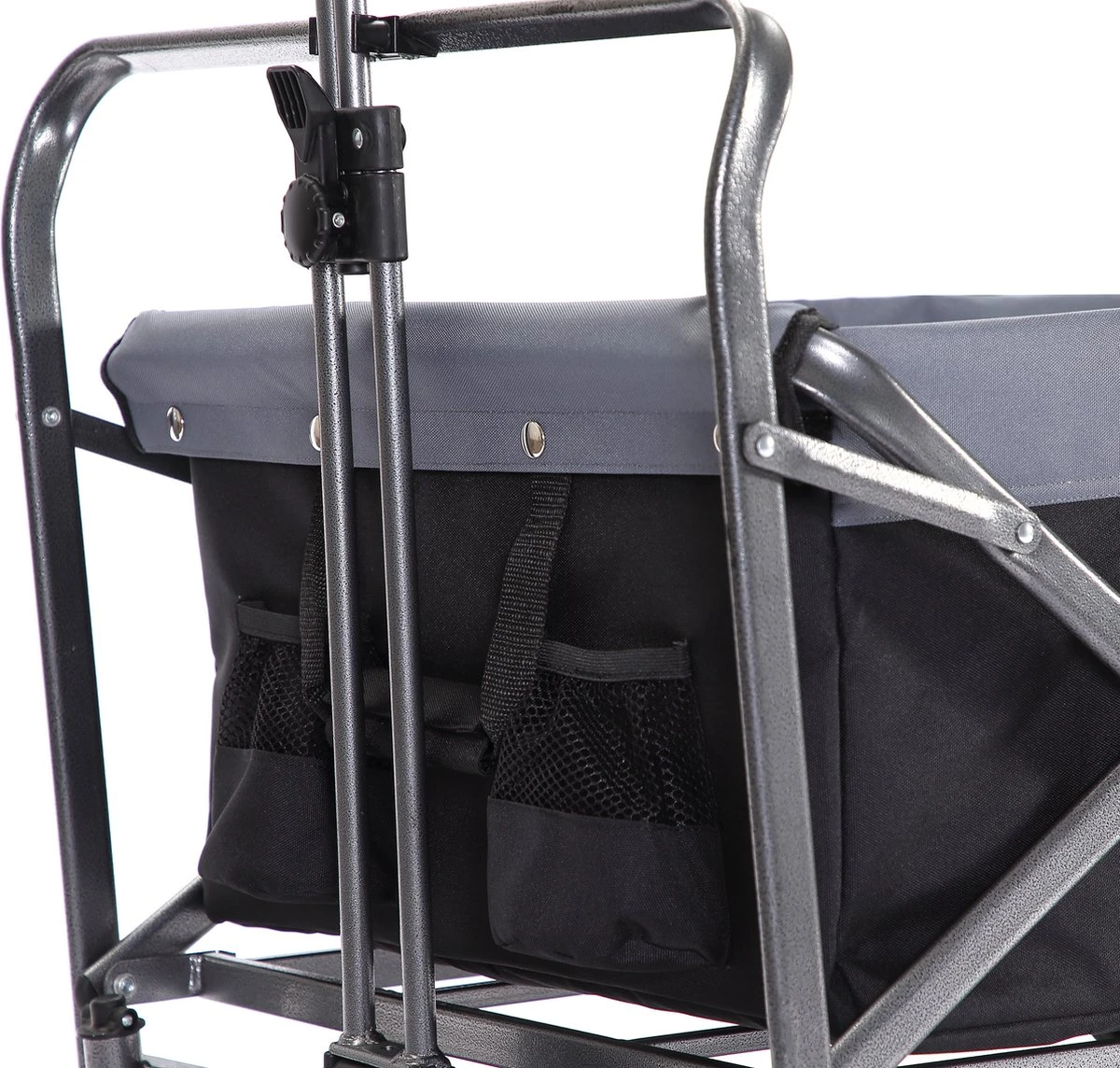 AREBOS Handkar | Transportwagen | Apparatuurwagen | Opvouwbaar | Zwart / Grijs 14 AREBOS Handkar | Transportwagen | Apparatuurwagen | Opvouwbaar | Zwart / Grijs - Afbeelding 12