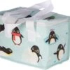 Merkloos Kleine Koeltas Pinguin Print Blauw 20,5 Cm 4 Liter - Koelboxen/koeltassen - Lunchtrommel/lunchtas -Buiten Kamperen Apparatuur 1200x1147 4
