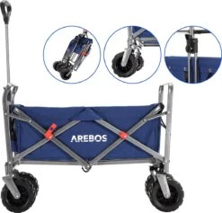 AREBOS Handkar | Transportwagen | Apparatuurwagen | Opvouwbaar | Blauw 22 AREBOS Handkar | Transportwagen | Apparatuurwagen | Opvouwbaar | Blauw -Buiten Kamperen Apparatuur 1200x1150 9