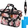 Brisby 4 Laags Geïsoleerde Koeltas - Boodschappentas 21 Liter - Bloemetjes -Buiten Kamperen Apparatuur 1200x1151 7
