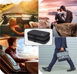 Merkloos Insuline Koeltas Etui Diabetes Tasje Met Ijspak Diabetes Clutch Zwart -Buiten Kamperen Apparatuur 1200x1152 4