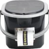 Branq Toiletemmer Draagbaar Met Deksel - 15,5L - Antraciet -Buiten Kamperen Apparatuur 1200x1158 7
