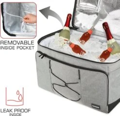 Bomoe Opvouwbare Koeltas IceBreezer KT53 - Koelbox Voor Onderweg - 53x37x32 Cm - 52 Liter - Picknicktas Perfect Voor Barbecues Of Festivals 19 Bomoe Opvouwbare Koeltas IceBreezer KT53 - Koelbox Voor Onderweg - 53x37x32 Cm - 52 Liter - Picknicktas Perfect Voor Barbecues Of Festivals -Buiten Kamperen Apparatuur 1200x1163 4