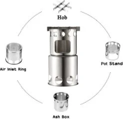 Merkloos Campingkooktoestel, Houtkachel, Draagbaar, Roestvrij Staal, Hobo-kooktoestel Met Opbergzak, Voor Barbecue, Camping, Picknick, Wandelen 7 Merkloos Campingkooktoestel, Houtkachel, Draagbaar, Roestvrij Staal, Hobo-kooktoestel Met Opbergzak, Voor Barbecue, Camping, Picknick, Wandelen -Buiten Kamperen Apparatuur 1200x1163 7