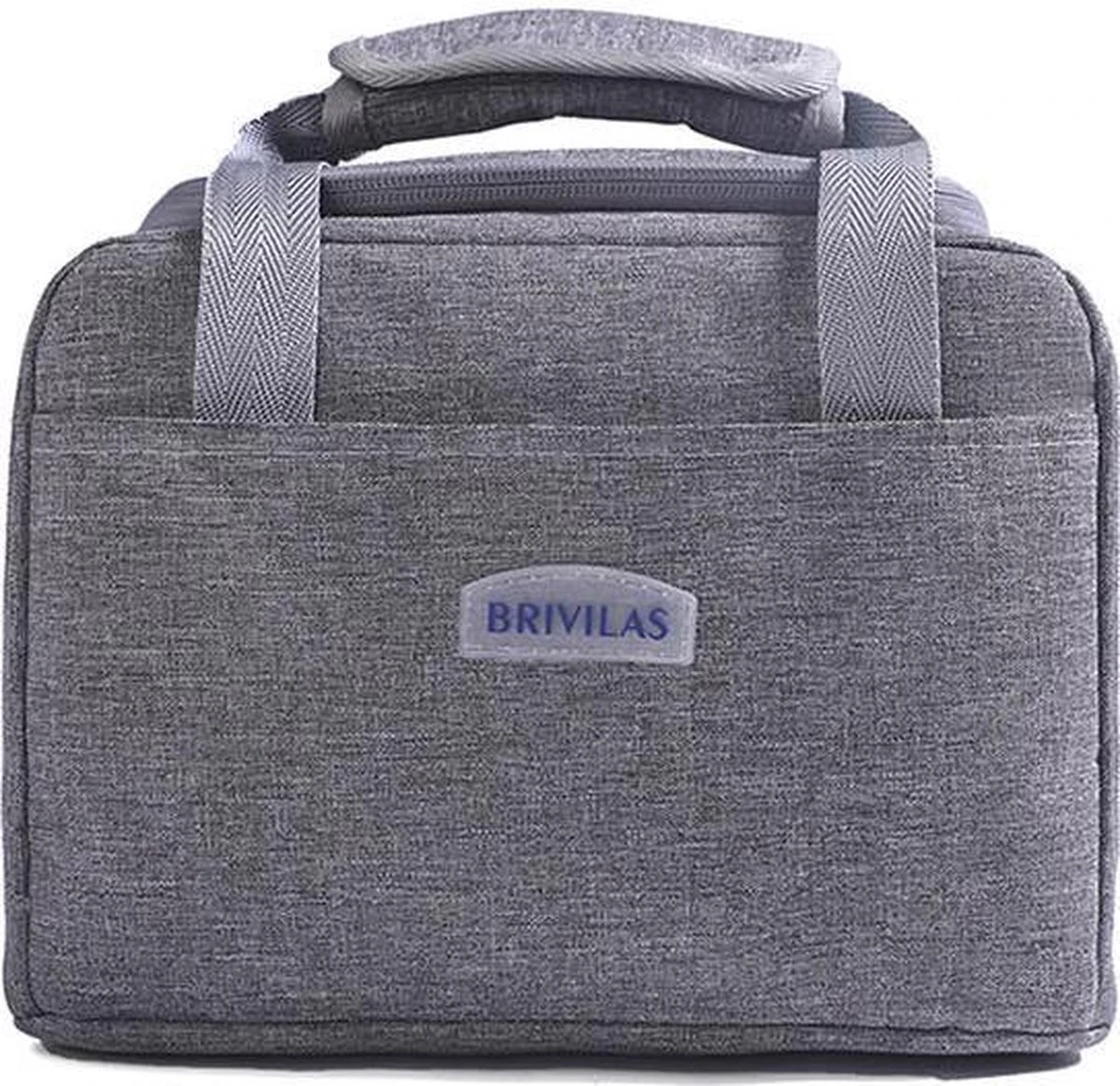 Lunchtas Volwassenen - Lunchbox - Koeltas - Grijs - SEVEND® 3 Lunchtas Volwassenen - Lunchbox - Koeltas - Grijs - SEVEND®