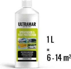 Ultramar - Sprayhood & Tent Protector 1L - Impregneermiddel Voor Bootkap, Tent, Cabriodak - Maakt Waterdicht En Geeft Extra Bescherming -Buiten Kamperen Apparatuur 1200x1166 10