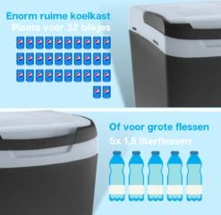 Mobicool ME26 DC H/C Thermo-elektrische Koelbox - 25L - 12 Volt - Grijs - Voor In De Auto -Buiten Kamperen Apparatuur 1200x1171 18