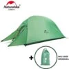 Cloud Up 1 Upgraded - Naturehike® - 1 Persoons Tent - Lichtgewicht Tent - Incl. Grondzeil - 210T 3000mm - Outdoor - Waterdicht - Hiking & Wandelen -Buiten Kamperen Apparatuur 1200x1182 1