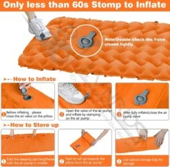 LVNRIDS Isomat, Zelfopblazend, Ultralicht, Luchtmatras, Camping, Zelfopblaasbaar, Opblaasbaar Matras, 3,9 Inch Dik, Met Voetperspomp En Kussen, Voor Camping, Reizen, Outdoor, Wandelen, Strand, Oranje 13 LVNRIDS Isomat, Zelfopblazend, Ultralicht, Luchtmatras, Camping, Zelfopblaasbaar, Opblaasbaar Matras, 3,9 Inch Dik, Met Voetperspomp En Kussen, Voor Camping, Reizen, Outdoor, Wandelen, Strand, Oranje -Buiten Kamperen Apparatuur 1200x1182 6