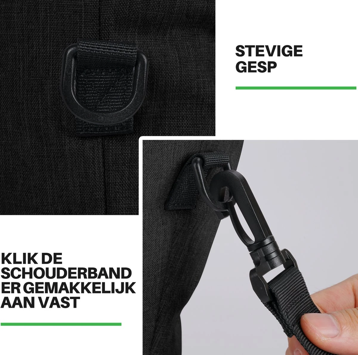 Brisby 4 Laags Geïsoleerde Koeltas - Boodschappentas 21 Liter - Zwart 11 Brisby 4 Laags Geïsoleerde Koeltas - Boodschappentas 21 Liter - Zwart - Afbeelding 9