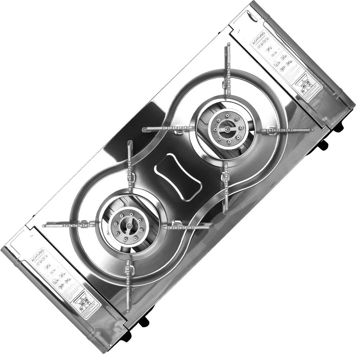 SMH LINE® Dubbele Camping Kooktoestel - 2 Pits - 2x 2500W - Incl. 16x Gasflessen 4 SMH LINE® Dubbele Camping Kooktoestel - 2 Pits - 2x 2500W - Incl. 16x Gasflessen - Afbeelding 2