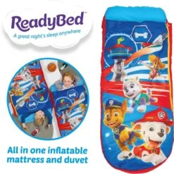 Paw Patrol Junior ReadyBed-2 In 1 Kids Sleeping Inflatable Air Bed In A Bag With A Pump, Polyester, Single 14 Paw Patrol Junior ReadyBed-2 In 1 Kids Sleeping Inflatable Air Bed In A Bag With A Pump, Polyester, Single -Buiten Kamperen Apparatuur 1200x1199 11