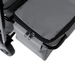 AREBOS Handwagen Vouwbare Dak Handwagen Vouwbare Trolley Uitrustingswagen Grijs -Buiten Kamperen Apparatuur 1200x1200 1071