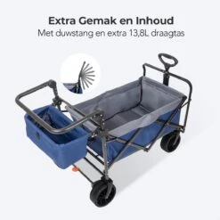 LifeGoods Bolderkar - Opvouwbaar - Tot 120KG - 103L - Extra Draagtas En Duwstang - Wasbaar Polyester - 98x45cm - Blauw/Grijs 15 LifeGoods Bolderkar - Opvouwbaar - Tot 120KG - 103L - Extra Draagtas En Duwstang - Wasbaar Polyester - 98x45cm - Blauw/Grijs -Buiten Kamperen Apparatuur 1200x1200 1094