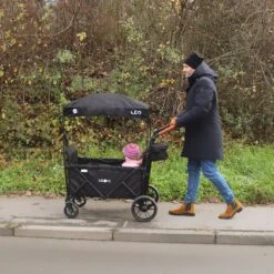 FableKids LEO X4Lite Opvouwbare Handkar Met Dak Onyx Zwart 18 FableKids LEO X4Lite Opvouwbare Handkar Met Dak Onyx Zwart -Buiten Kamperen Apparatuur 1200x1200 1180