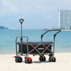 AREBOS Opvouwbare Steekwagen Met Telescopische Stang Draagvermogen 100 Kg 18 AREBOS Opvouwbare Steekwagen Met Telescopische Stang Draagvermogen 100 Kg -Buiten Kamperen Apparatuur 1200x1200 1232