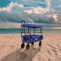 AREBOS Handwagen Vouwbare Dak Handwagen Vouwbare Trolley Uitrustingswagen Blauw 18 AREBOS Handwagen Vouwbare Dak Handwagen Vouwbare Trolley Uitrustingswagen Blauw -Buiten Kamperen Apparatuur 1200x1200 1243