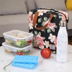 Brisby 4 Laags Geïsoleerde Koeltas - Lunchtas 7 Liter - Bloemetjes -Buiten Kamperen Apparatuur 1200x1200 1252