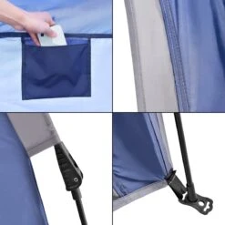 Pro-Tec Tent Nybro Automatisch 240x205x140 Cm Blauw -Buiten Kamperen Apparatuur 1200x1200 129