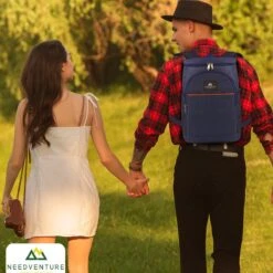 Needventure Koeltas - Lunchtas - Koelrugtas - Picknicktas - 20 Liter - Flessenhouder - Bieropener - Blauw -Buiten Kamperen Apparatuur 1200x1200 1317