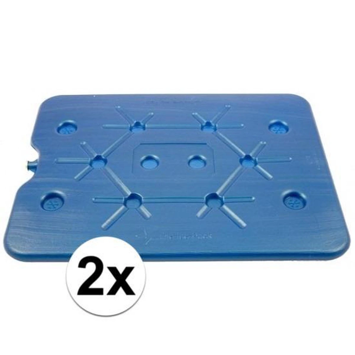 Merkloos 2 Stuks Platte Koelelementen 32 X 25 Cm 4 Merkloos 2 Stuks Platte Koelelementen 32 X 25 Cm - Afbeelding 2