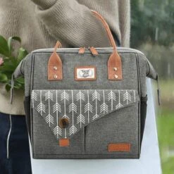 HN® Lunchtas Grijs Pijlen, Geïsoleerde Koeltas, Lekvrij, Extra Grote Opening Voor De Lunch Box, 25×16,5×26cm Design Heren En Dames 11 HN® Lunchtas Grijs Pijlen, Geïsoleerde Koeltas, Lekvrij, Extra Grote Opening Voor De Lunch Box, 25×16,5×26cm Design Heren En Dames -Buiten Kamperen Apparatuur 1200x1200 1407