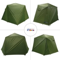 FisherPro Karpertent Met Stormcover – Vistent – Tent - Bescherming Tegen Zon En Wind – 100% Waterdichte Stormhoes – Met Handige Meeneemtas – Ook Geschikt Als Strandtent Of Festivaltent – Extra Veiligheid En Warmte Door Stormcover 34 FisherPro Karpertent Met Stormcover – Vistent – Tent - Bescherming Tegen Zon En Wind – 100% Waterdichte Stormhoes – Met Handige Meeneemtas – Ook Geschikt Als Strandtent Of Festivaltent – Extra Veiligheid En Warmte Door Stormcover -Buiten Kamperen Apparatuur 1200x1200 142