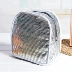 Lunch Bag - Zwart/Wit | Koeltas | Polyester / Nylon | 23x15x20 Cm | Fashion Favorite -Buiten Kamperen Apparatuur 1200x1200 1432