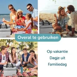 ForDig Koeltas XL Grijs (30 Liter) - Gemaakt Van 600D Polyester Met PEVA-Voering - Ruimte Voor 40 Blikjes Of 20 Halve Liter Flessen - Opvouwbaar Koel Tas Met Easy-Acces Flap - Ruimte Voor Bestek - Picknick Cool Bag - Coolerbag - Grote Cooler 12 ForDig Koeltas XL Grijs (30 Liter) - Gemaakt Van 600D Polyester Met PEVA-Voering - Ruimte Voor 40 Blikjes Of 20 Halve Liter Flessen - Opvouwbaar Koel Tas Met Easy-Acces Flap - Ruimte Voor Bestek - Picknick Cool Bag - Coolerbag - Grote Cooler -Buiten Kamperen Apparatuur 1200x1200 1525