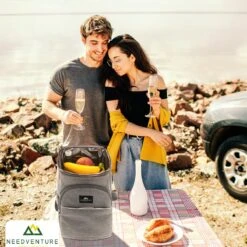 Needventure Koeltas - Lunchtas - Koelrugtas - Picknicktas - 20 Liter - Flessenhouder - Bieropener - Grijs 21 Needventure Koeltas - Lunchtas - Koelrugtas - Picknicktas - 20 Liter - Flessenhouder - Bieropener - Grijs -Buiten Kamperen Apparatuur 1200x1200 1561
