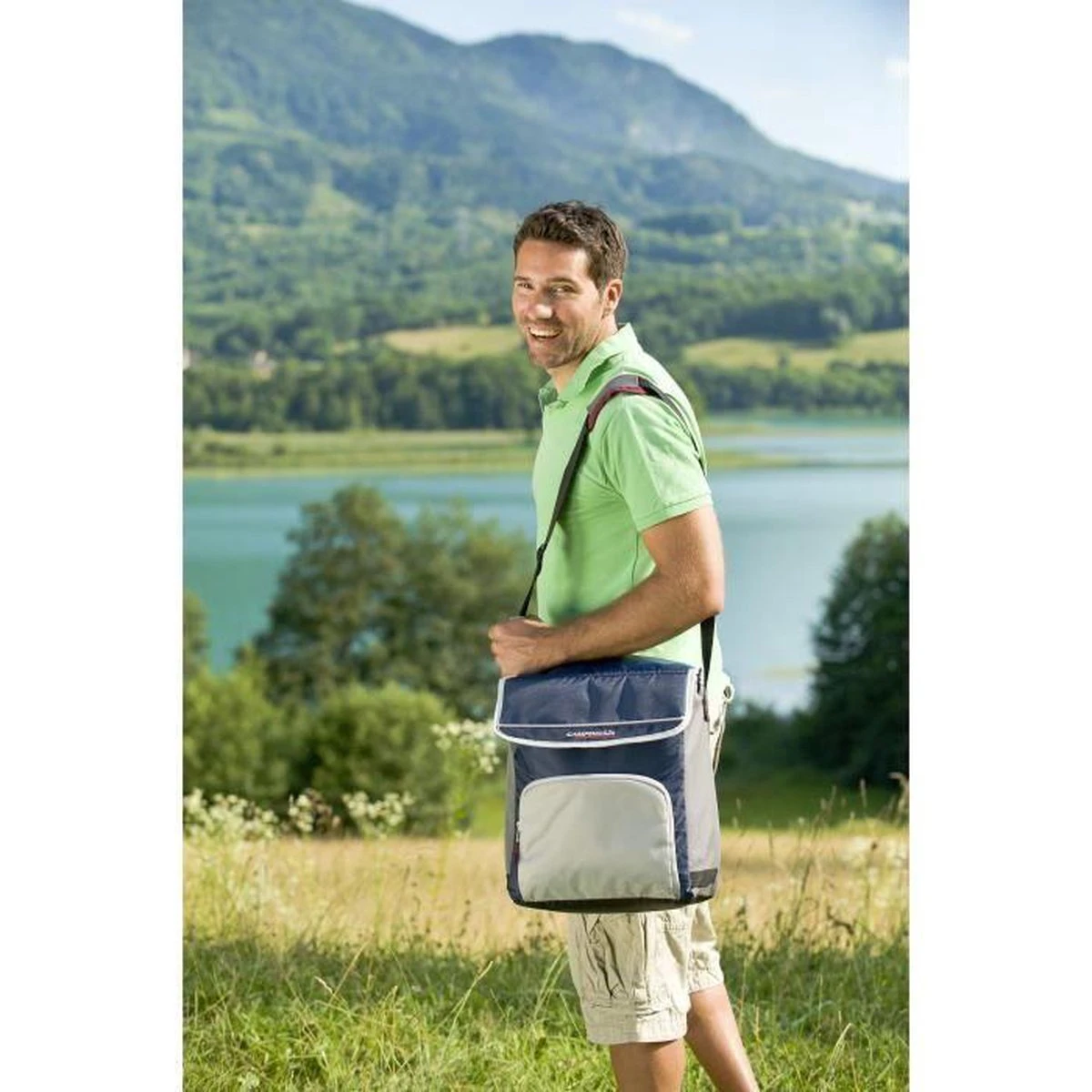 Campingaz Fold 'n Cool Koeltas - 20 Liter - Blauw/grijs 6 Campingaz Fold 'n Cool Koeltas - 20 Liter - Blauw/grijs - Afbeelding 4