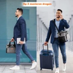 Lunchtas - Koeltas Voor Dames En Heren - Cool Bag - 4 Laags Geïsoleerde Koeltas - Kleine Cooler - Lunch Box - Lunchtas 15 Liter -Buiten Kamperen Apparatuur 1200x1200 1598