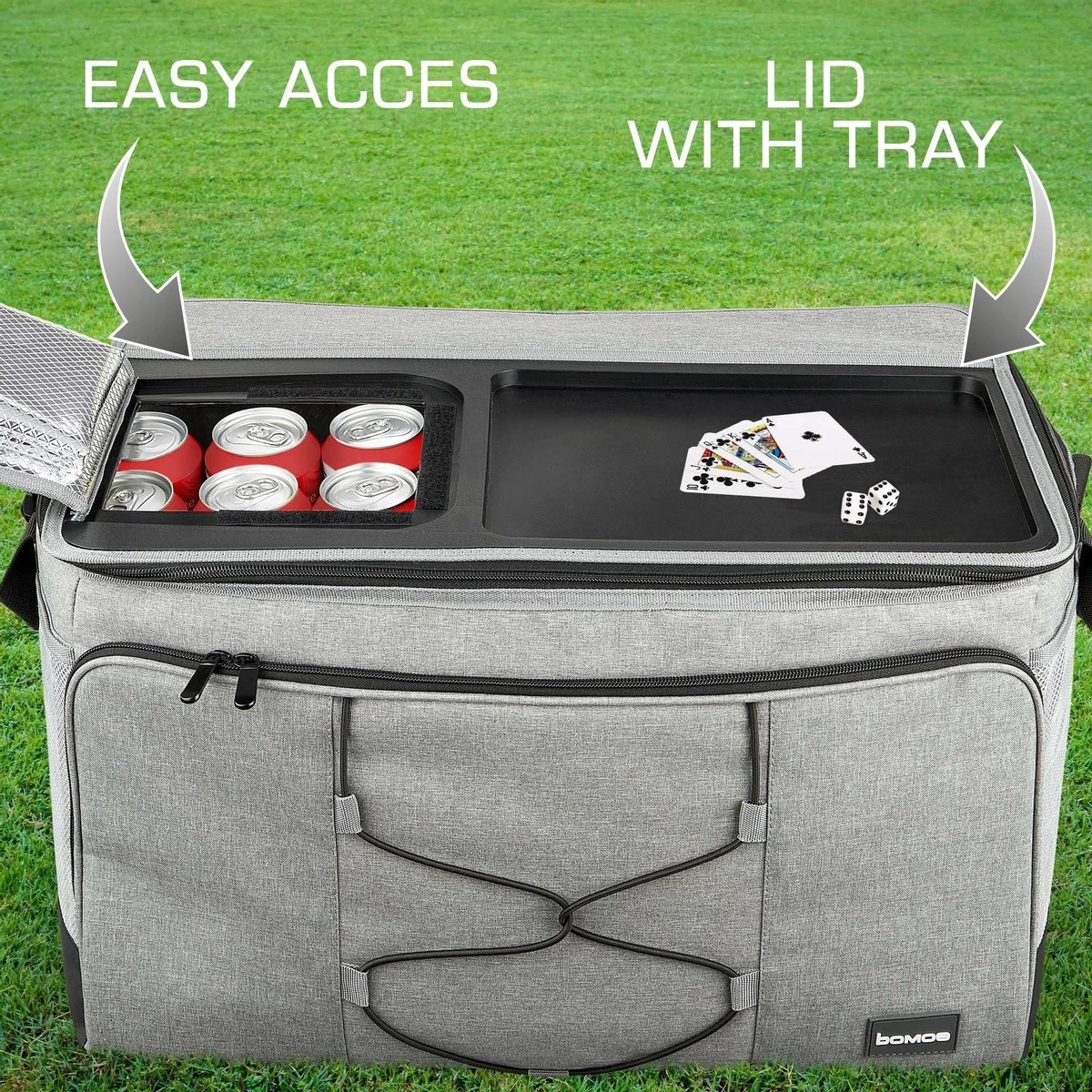 Bomoe Opvouwbare Koeltas IceBreezer KT53 - Koelbox Voor Onderweg - 53x37x32 Cm - 52 Liter - Picknicktas Perfect Voor Barbecues Of Festivals 7 Bomoe Opvouwbare Koeltas IceBreezer KT53 - Koelbox Voor Onderweg - 53x37x32 Cm - 52 Liter - Picknicktas Perfect Voor Barbecues Of Festivals - Afbeelding 5