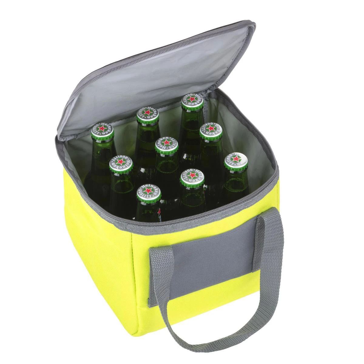 Basis Sterke Koeltas Set - 25 + 10 Liter - Lunchtas - Geïsoleerde Koeltassen - Picknicktas - Coolerbag - Groen 6 Basis Sterke Koeltas Set - 25 + 10 Liter - Lunchtas - Geïsoleerde Koeltassen - Picknicktas - Coolerbag - Groen - Afbeelding 4
