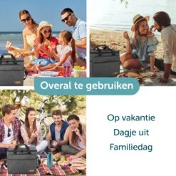 ForDig Koeltas XL Zwart (30 Liter) - Gemaakt Van 600D Polyester Met PEVA-Voering - Ruimte Voor 40 Blikjes Of 20 Halve Liter Flessen - Opvouwbaar Koel Tas Met Easy-Acces Flap - Ruimte Voor Bestek - Picknick Cool Bag - Coolerbag - Grote Cooler 12 ForDig Koeltas XL Zwart (30 Liter) - Gemaakt Van 600D Polyester Met PEVA-Voering - Ruimte Voor 40 Blikjes Of 20 Halve Liter Flessen - Opvouwbaar Koel Tas Met Easy-Acces Flap - Ruimte Voor Bestek - Picknick Cool Bag - Coolerbag - Grote Cooler -Buiten Kamperen Apparatuur 1200x1200 1683