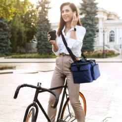 Packaway 4 Laags Geïsoleerde Koeltas - Lunchtas 15 Liter - Blauw -Buiten Kamperen Apparatuur 1200x1200 1697