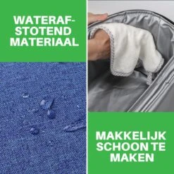 Packaway 4 Laags Geïsoleerde Koeltas - Lunchtas 15 Liter - Blauw -Buiten Kamperen Apparatuur 1200x1200 1702