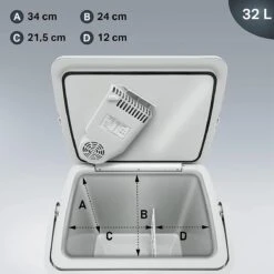 Tillvex- Koelbox, Coolbox, 32 Liter, Grijs 10 Tillvex- Koelbox, Coolbox, 32 Liter, Grijs -Buiten Kamperen Apparatuur 1200x1200 1746